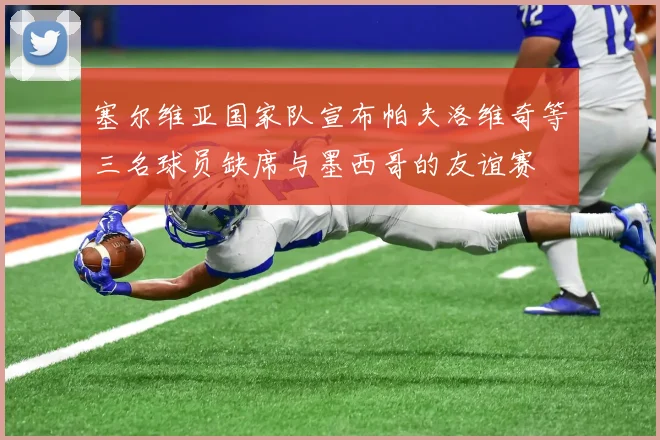 塞尔维亚国家队宣布帕夫洛维奇等三名球员缺席与墨西哥的友谊赛